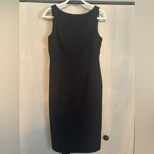 Elegant Black Sleeveless Dress